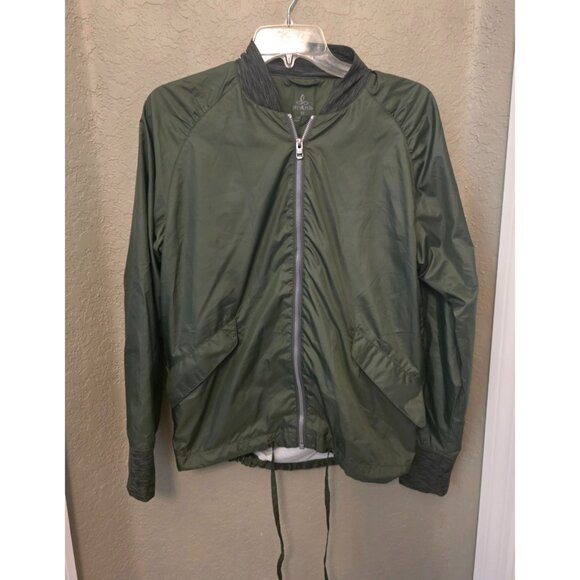 Prana Jackets & Blazers - Prana Ladies Green Windbreaker Jacket XS Loose Fit Drawstring Hem